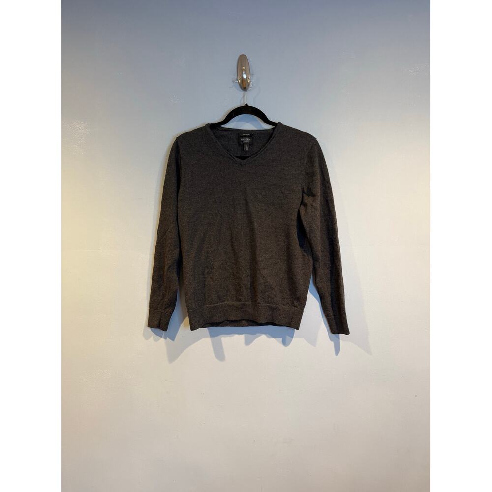 Nordstrom Men’s Shop 100% Italian Merino Wool V-Neck Sweater – Size L